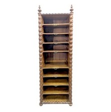 Meuble à musique ou à partitions en bois tourné, fin XIXe siècle