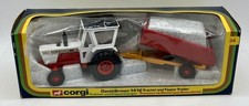 Tracteur David Brown 1412 avec remorque agricole - CORGI 34 - 1979 - Neuf