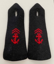 Paire d’Epaulettes. Troupes de Marine. Soldat (L234)