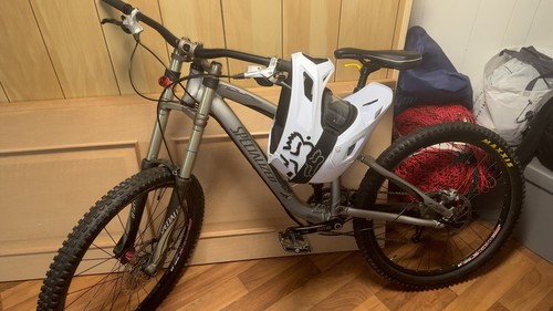 Downhill bike used - downhill,