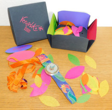 vintage MONTRE SWATCH POP veruschka PWZ103 Watch swiss switzerland 1991