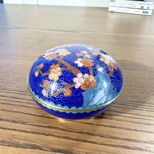 Boîte cloisonné chinoise