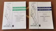Lot De Deux Livres Physiologie articulaire