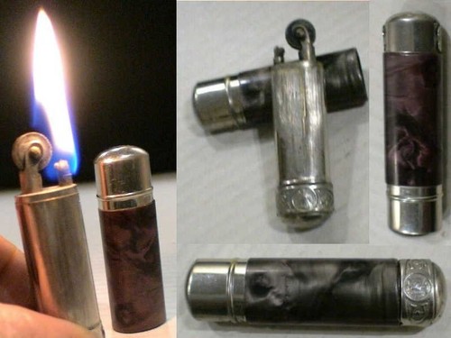 Briquet ancien poilu rouge - ancien,