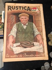 revue rustica , no 51, 1951,le boudin , le lièvre, la tourbe, les fraisiers