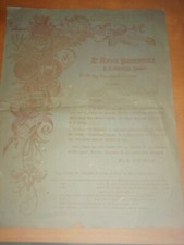  Catalogue Dépliant 1892