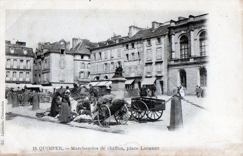 Cpa quimper marchandes de - marchandes,