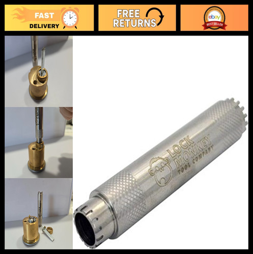 Stainless steel lock cylinder - stainless,