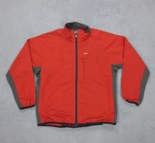 Coupe Vent Vintage Y2K Nike Alpha Project Homme L Rouge Colorblock Polyester