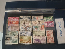 TIMBRES OBLITERES  COLONIES