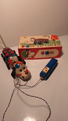 Chien cartoon dog battery - cartoon,