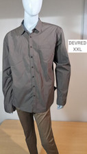 Devred Taille XXL Coupe Slim  Chemise manches longues homme marron