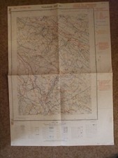 géologie 3 cartes couleur de TOULOUSE  connaissances hydrogéologiques de 1965
