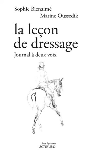 Leçon dressage journal - leçon, dressage: