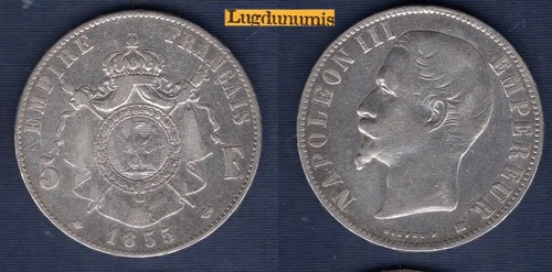 Francs napoléon iii tete - francs,