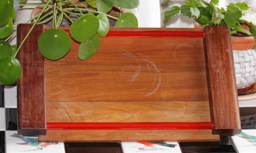 Plateau service bois - bois, et