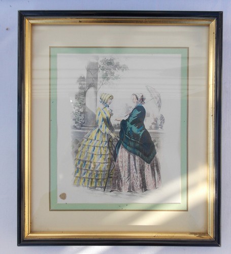 Ancien tableau gravure 1900 - tableau,