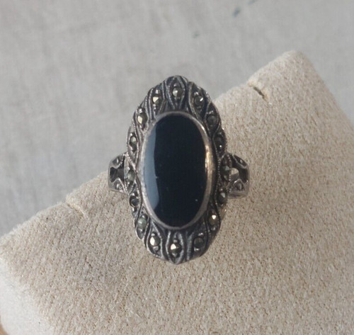 Ancienne bague onyx et - ancienne, bague,