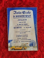 LIVRE AUTO-ÉCOLE D'ARMORIQUE JOLAIN QUIMPER PERMIS... CODE DE LA ROUTE   ?