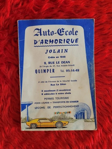 Livre auto école armorique - auto-École, d'armorique