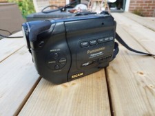 Caméra Vintage Panasonic Palmcorder VHS-C Movie Camera NV-S6 Non Testée 