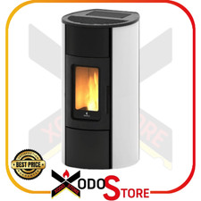 Poêle à Granulés 5 Étoiles Ravelli Flexi 7 Kw Ventilée - Envoyer Mail pour