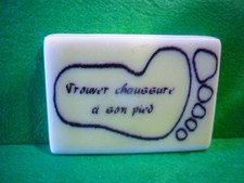 FEVE  TROUVER CHAUSSURE A SON PIED - MAXIMES PIEDS  2012 RECTO/VERSO