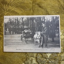 cpa 75 paris  la voiture