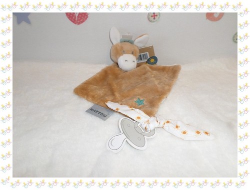 Mini doudou plat - plat, cheval
