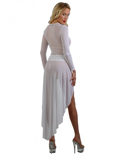 Robe gilet court micro resille - gilet,