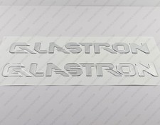Glastron boat logo chrome - glastron,