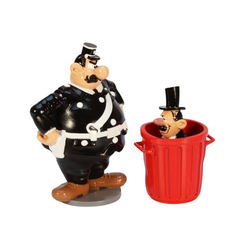 Figurine agent 212 nom de - l'agent,