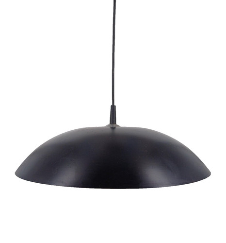 Lustre tole laquée noire - en,