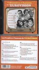 CD 24 TITRES LES PREMIÈRES CHANSONS DE L'EUROVISION 1956-1962 NEUF SCELLE 