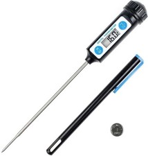 Thermomètre de Cuisson Cuisine Numérique en Inox alimentaire Ecran LCD a Sonde