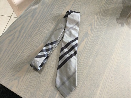 Cravate burberry soie tartan - cravate,