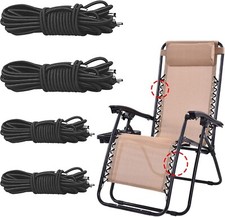 Remplacement Corde Élastique Universelle pour Fauteuil Relax 4 Pièces Lacets