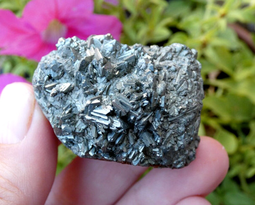 Marcasite cap blanc - nez, 4x3cm