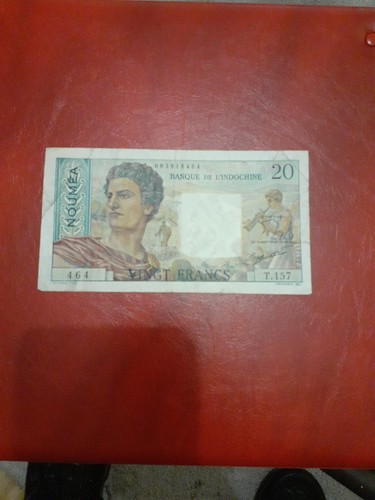 Billet francs nouméa - billet,