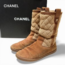 CHANEL Mouton Boots Shoes