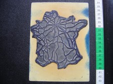 Tampon encreur scolaire enseignant ecole LA FRANCE CHEMINS DE FER Geographie