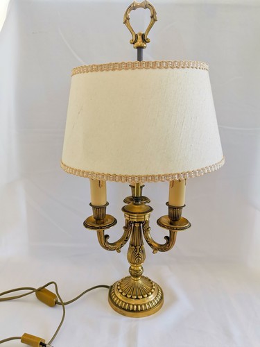 Lampe bouillotte bronze - lampe,
