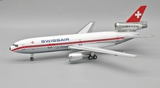 Dc-10-30 Swissair Reg: Hb-Ihf Avec Socle - Wb Models B-Dc10-Sr-0825P 1/200