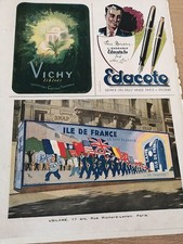 Publicité 1945 Lame de rasoir