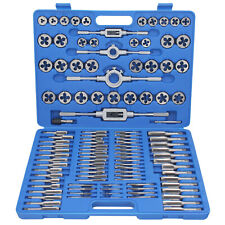 Coffret Jeu de Tarauds et de Filières 110 Pièces Réparation Filetage M2-M18