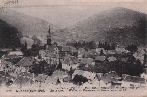 Carte postale postcard - , guerre
