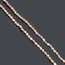 Mer du Sud Tahitienne "Indonésie" Mix Color Teardrop Oval 4x6 MM Pearl Strand...