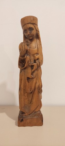 Ancienne statue vierge - ancienne,