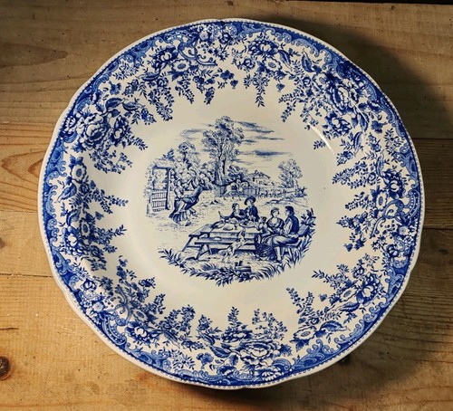 Plat rond creux faïence - rond,