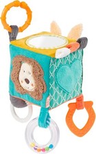 Cube d'éveil Funky Friends - Jouet de Développement Moteur à Accrocher pour b...